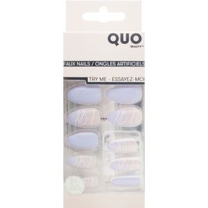 QUO Beauty FAUX NAILS 24 SET + GLUE / VEGAN